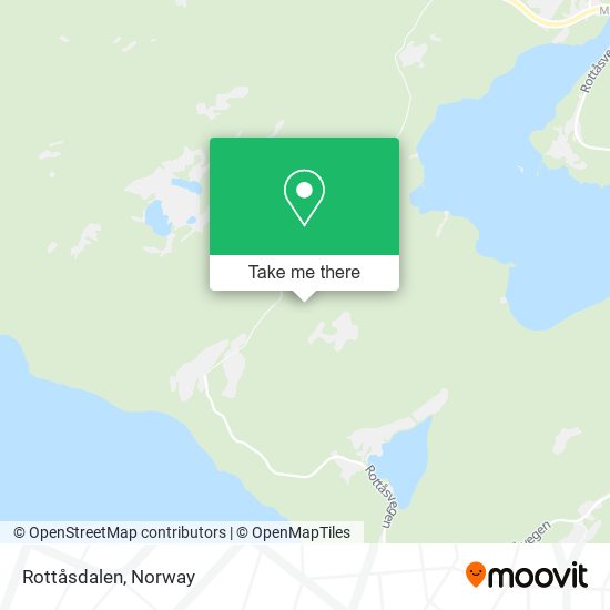 Rottåsdalen map