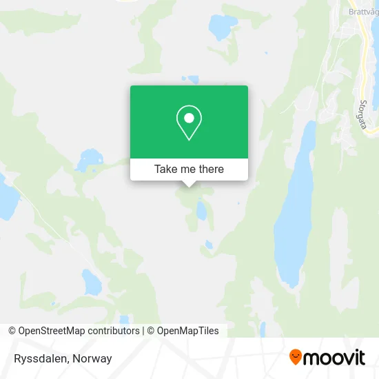 Ryssdalen map