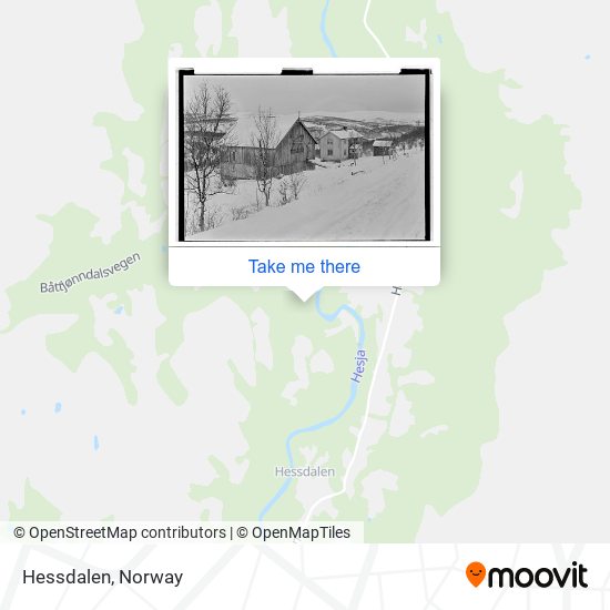 Hessdalen map