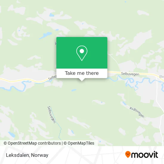Leksdalen map