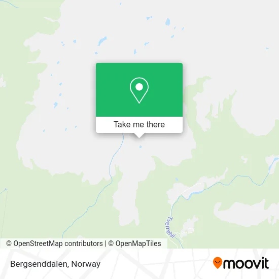 Bergsenddalen map