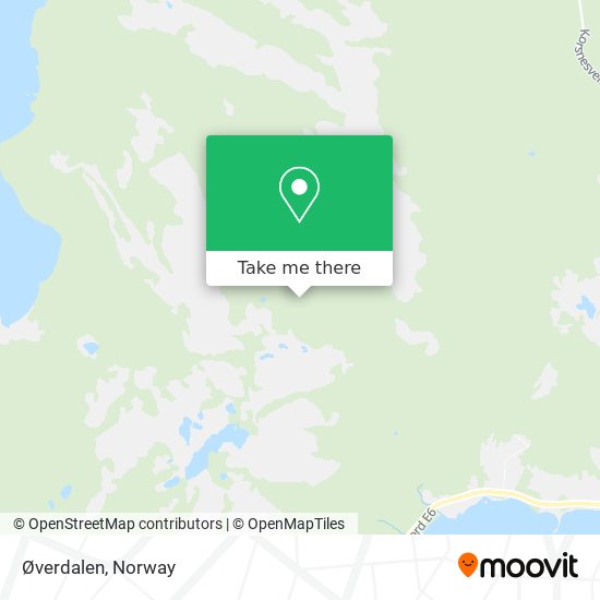 Øverdalen map