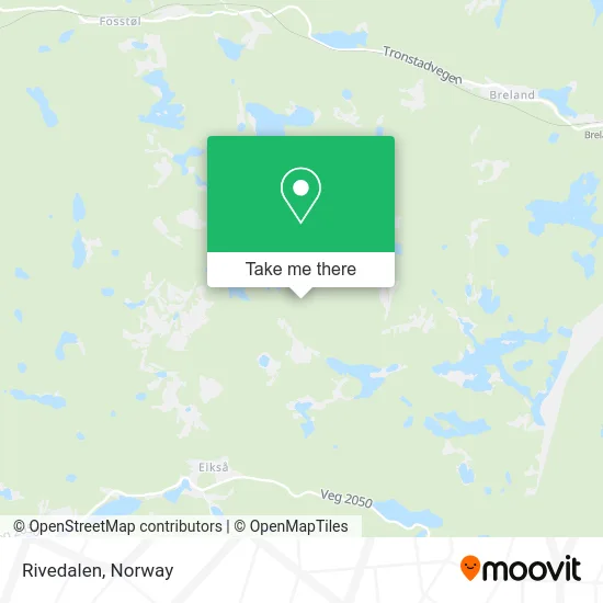 Rivedalen map