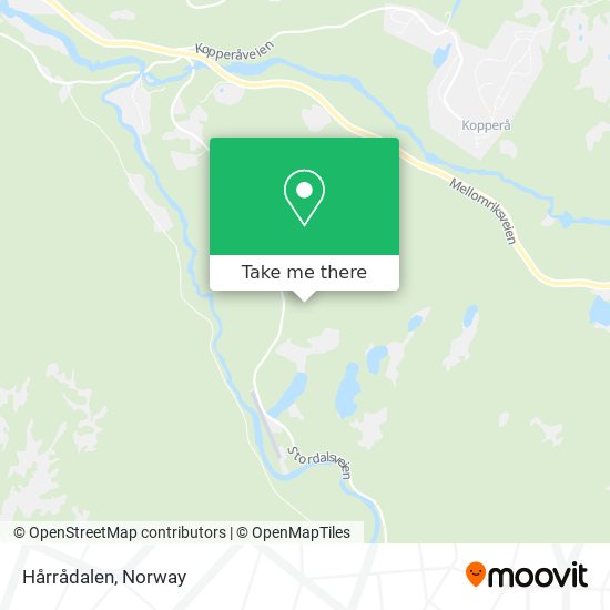 Hårrådalen map