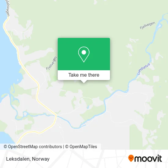 Leksdalen map