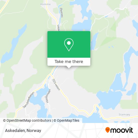 Askedalen map