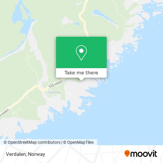 Verdalen map