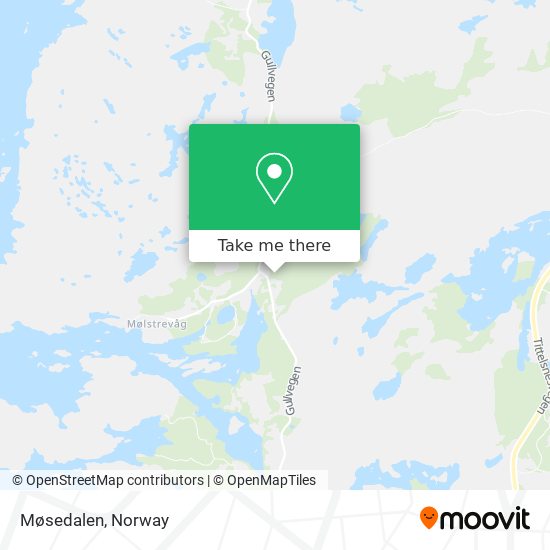 Møsedalen map