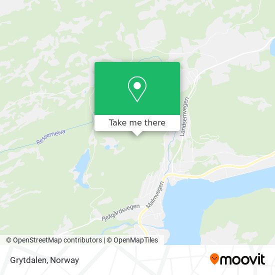 Grytdalen map