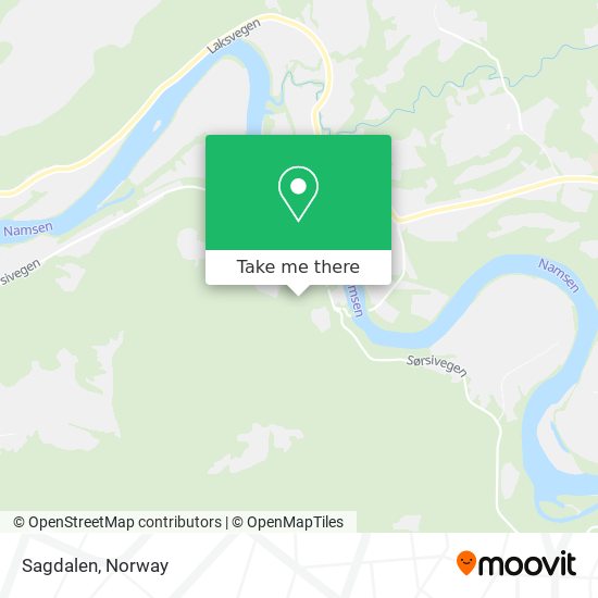 Sagdalen map