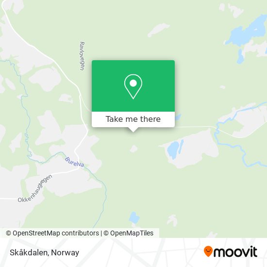 Skåkdalen map