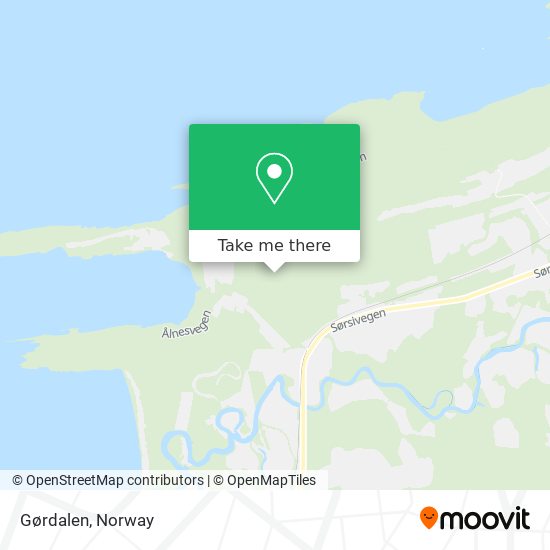 Gørdalen map