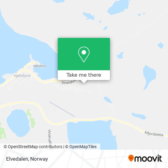 Elvedalen map