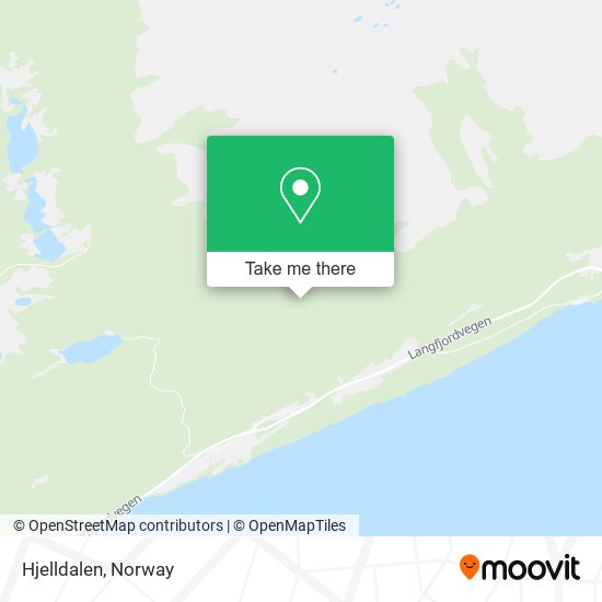 Hjelldalen map