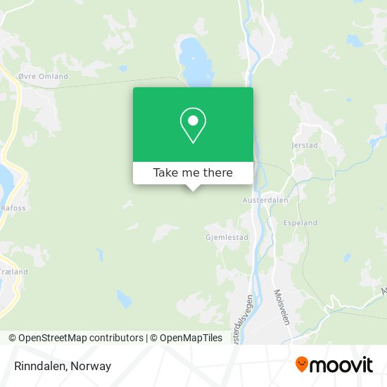 Rinndalen map