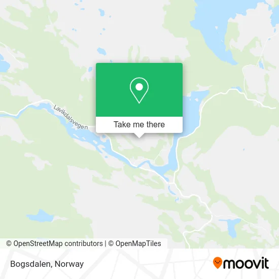 Bogsdalen map