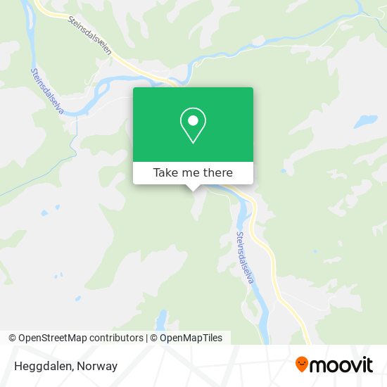 Heggdalen map