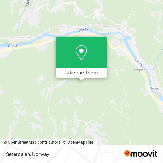 Seterdalen map