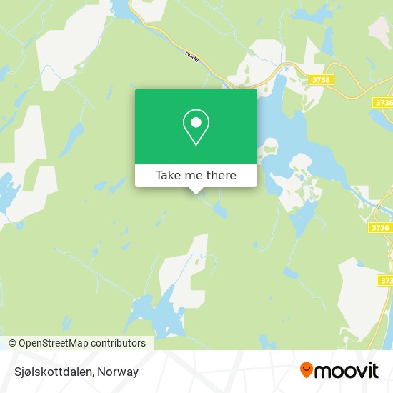 Sjølskottdalen map
