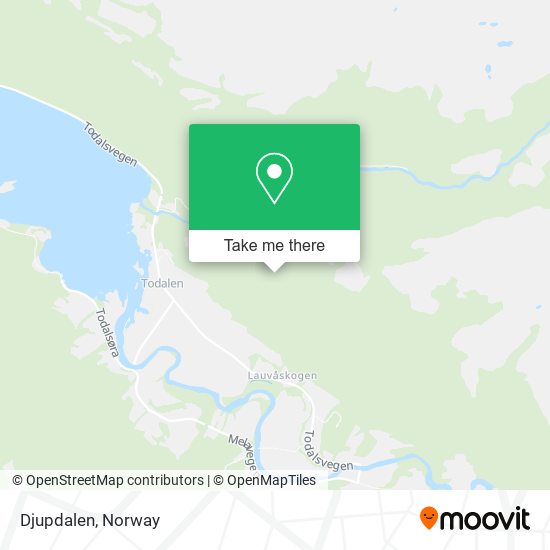 Djupdalen map