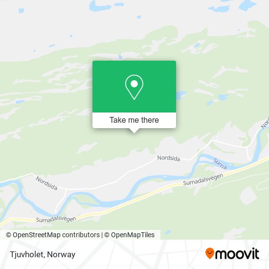 Tjuvholet map