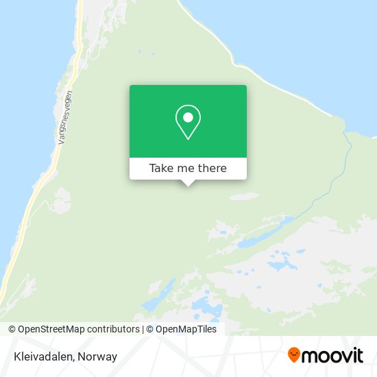 Kleivadalen map