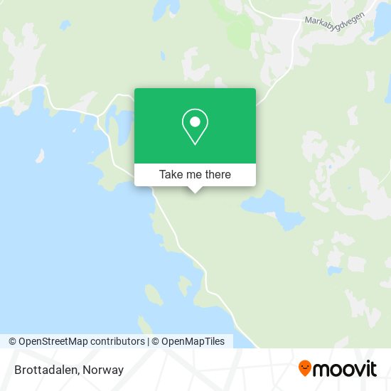 Brottadalen map