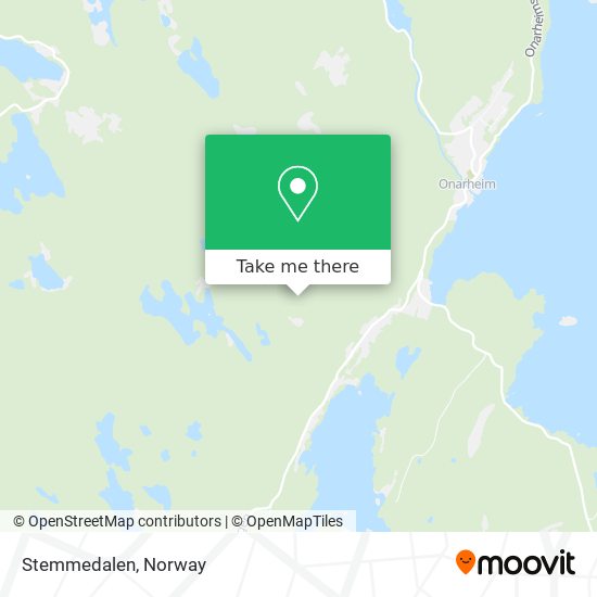 Stemmedalen map