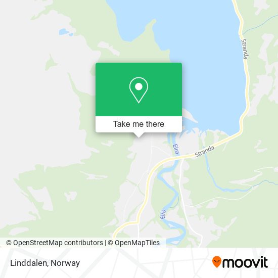 Linddalen map