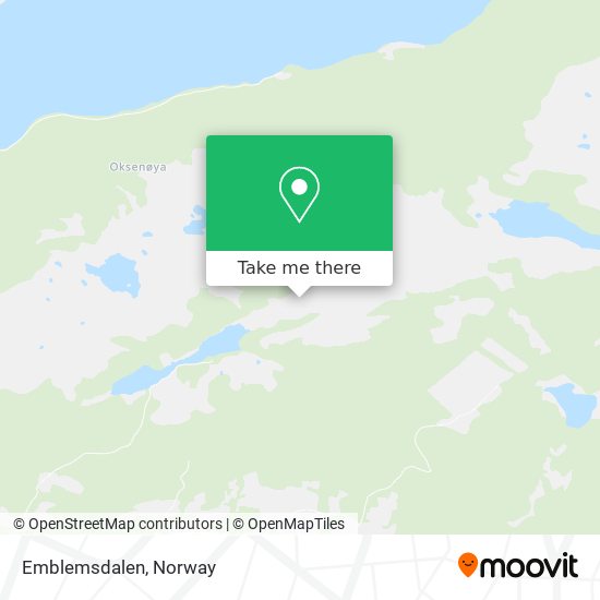 Emblemsdalen map