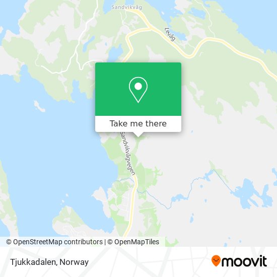 Tjukkadalen map