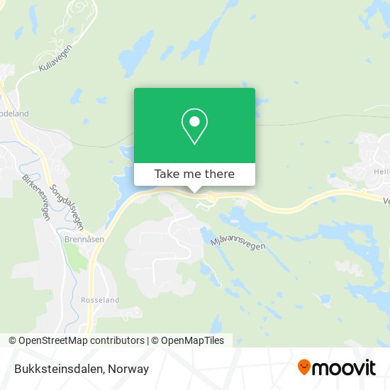 Bukksteinsdalen map