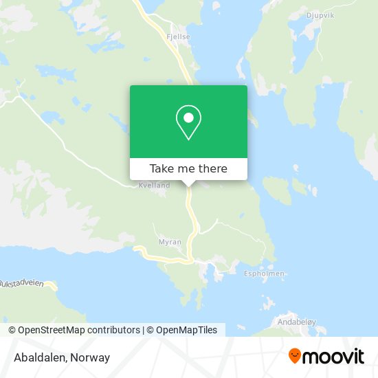 Abaldalen map