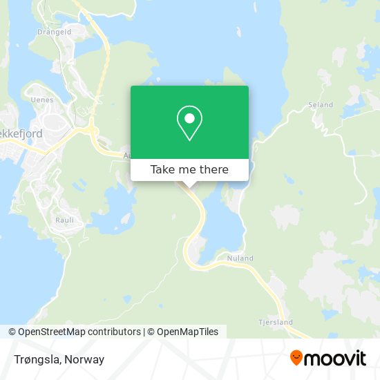 Trøngsla map