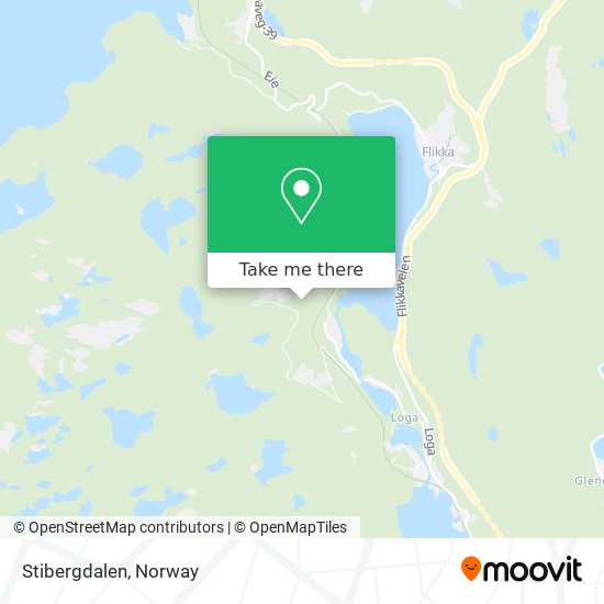 Stibergdalen map