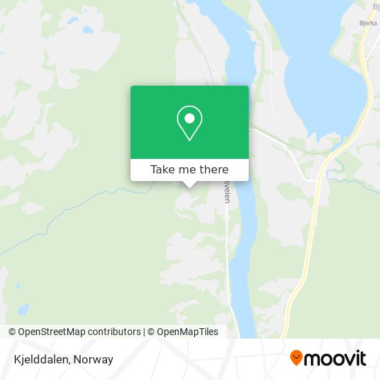 Kjelddalen map