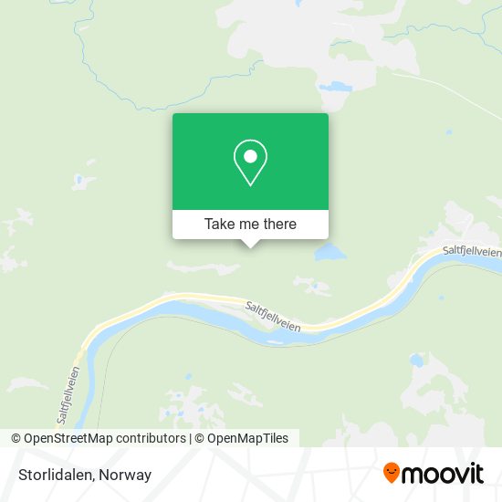 Storlidalen map