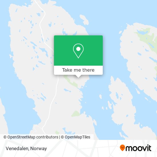 Venedalen map