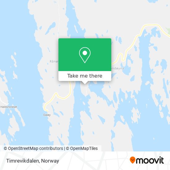 Timrevikdalen map