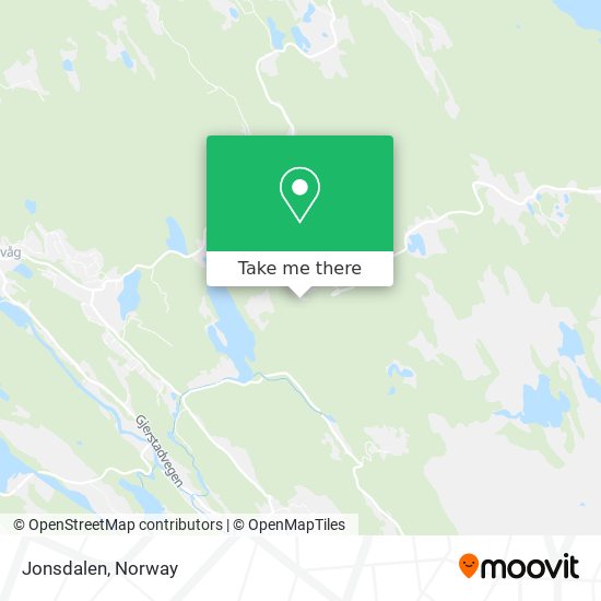 Jonsdalen map