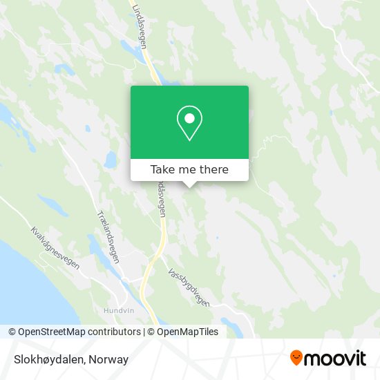 Slokhøydalen map