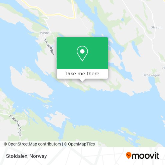 Støldalen map