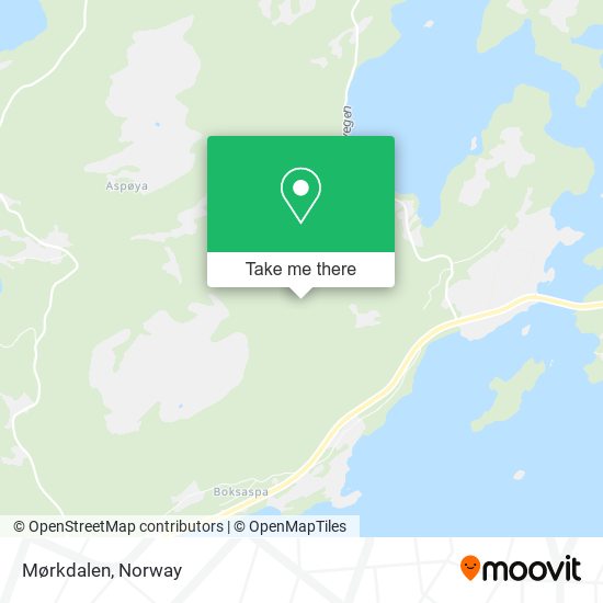 Mørkdalen map