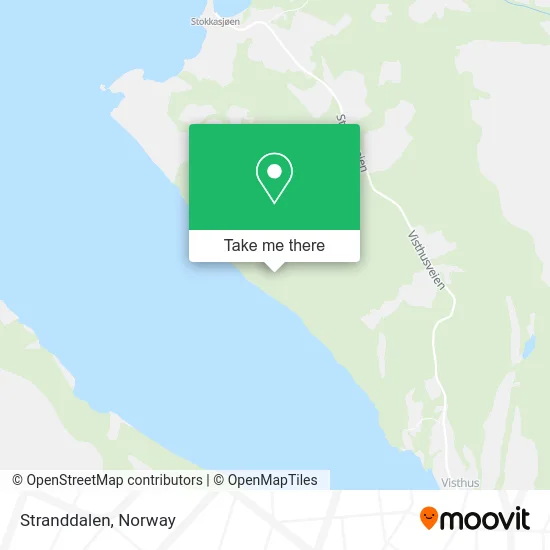 Stranddalen map