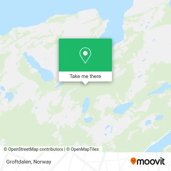 Groftdalen map