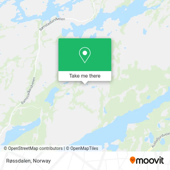 Røssdalen map