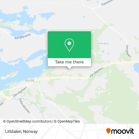 Litldalen map