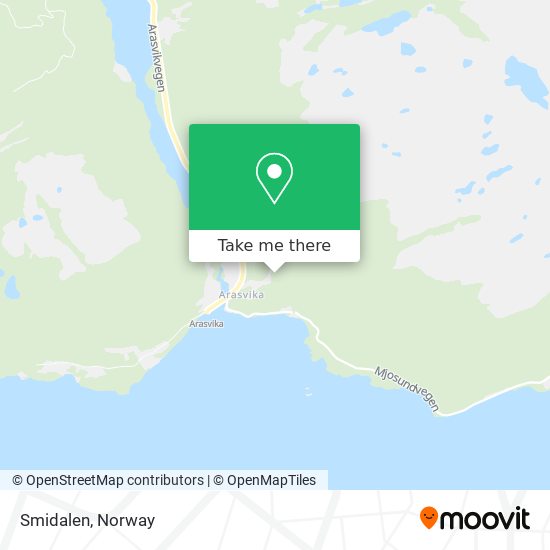 Smidalen map