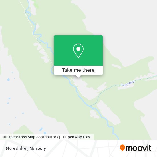 Øverdalen map