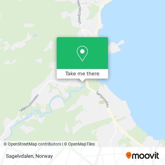 Sagelvdalen map